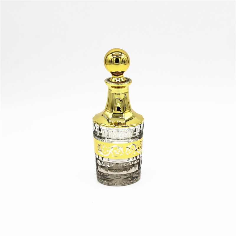 WZU019 Oud Glass Oil Bottle
