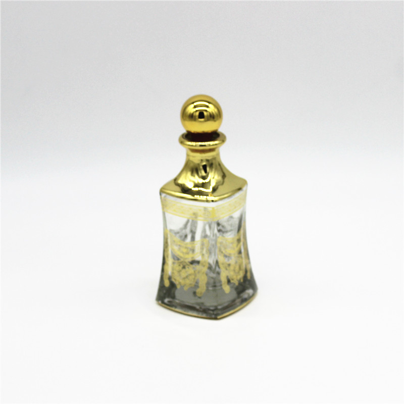 WZU021 Oud Glass Oil Bottle